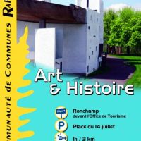 Le sentier Art et Histoire Ronchamp