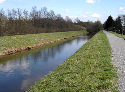 Le canal d'irrigation de Frahier 